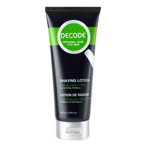 【日常健康生活】Hush Brands Decode Personal Care For Men All 天然 Shaving Lotion|200ml | 海外代購-護膚及個人護理用品-FIT MART 香港智能健康及運動生活用品專門店:筋膜槍、瑜伽輔助工具、智能健身設備
