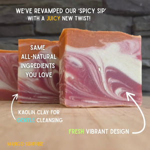 Fresh Suds Soapery 芒果 Surprise|較小裝|戶外運動及日常生活 | 海外代購-手工皂-FIT MART 香港智能健康及運動生活用品專門店:筋膜槍、瑜伽輔助工具、智能健身設備