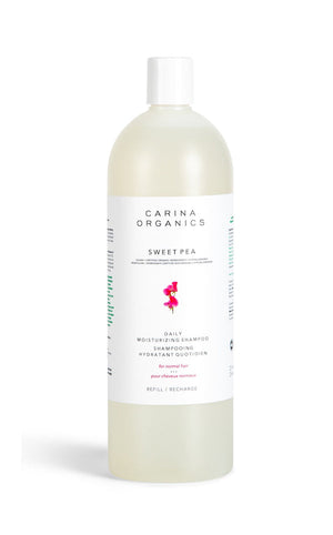 【日常健康生活】Carina Organics 香豌豆 日常保濕 洗頭水 Refill | 海外代購-頭髮護理-FIT MART 香港智能健康及運動生活用品專門店:筋膜槍、瑜伽輔助工具、智能健身設備