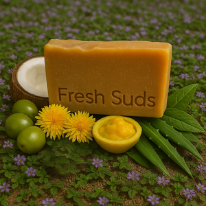 Fresh Suds Soapery Restore Dandelion 手工皂|戶外運動及日常生活 | 海外代購-手工皂-FIT MART 香港智能健康及運動生活用品專門店:筋膜槍、瑜伽輔助工具、智能健身設備