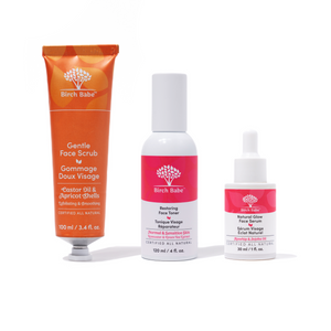 【日常健康生活】Birch Babe Glow All Day|3 Step Skincare 套裝 | 海外代購-面部護理套裝-FIT MART 香港智能健康及運動生活用品專門店:筋膜槍、瑜伽輔助工具、智能健身設備