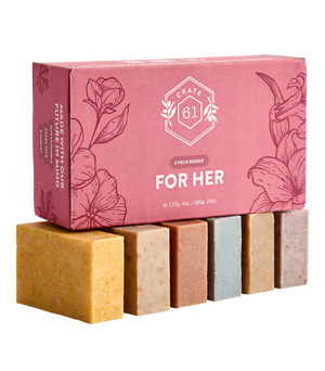 Crate 61 Organics For Her 手工皂 套裝|日常生活及個人護理 | 海外代購-手工皂-FIT MART 香港智能健康及運動生活用品專門店:筋膜槍、瑜伽輔助工具、智能健身設備