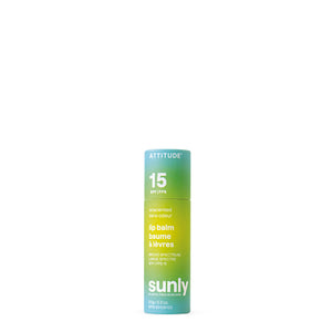 【健康生活精選】ATTITUDE 潤唇膏|SPF 15 | 海外代購-防曬及曬後護理-FIT MART 香港智能健康及運動生活用品專門店:筋膜槍、瑜伽輔助工具、智能健身設備