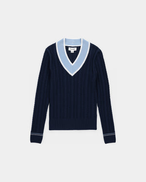 Tilley V Neck Cable 毛衣|戶外運動及日常生活 | 海外代購-戶外服飾-FIT MART 香港智能健康及運動生活用品專門店:筋膜槍、瑜伽輔助工具、智能健身設備