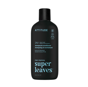 【健康生活精選】ATTITUDE 2|in|1 Men 洗頭水 & 護髮素 | 海外代購-頭髮護理-FIT MART 香港智能健康及運動生活用品專門店:筋膜槍、瑜伽輔助工具、智能健身設備
