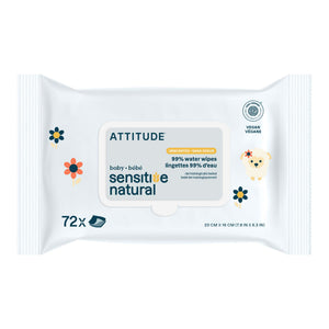 【健康生活精選】ATTITUDE 嬰兒濕紙巾|敏感肌 | 海外代購-母嬰護理-FIT MART 香港智能健康及運動生活用品專門店:筋膜槍、瑜伽輔助工具、智能健身設備