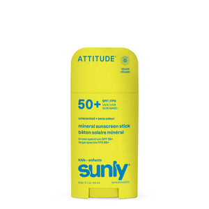 【健康生活精選】ATTITUDE Kids 礦物 Sunscreen Stick|SPF 50 | 海外代購-母嬰護理-FIT MART 香港智能健康及運動生活用品專門店:筋膜槍、瑜伽輔助工具、智能健身設備