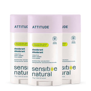 【健康生活精選】ATTITUDE 體香膏 3|Pack|敏感肌 | 海外代購-身體護理-FIT MART 香港智能健康及運動生活用品專門店:筋膜槍、瑜伽輔助工具、智能健身設備