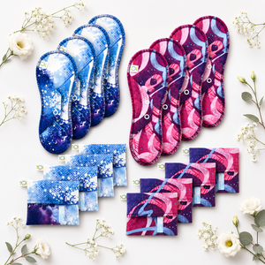Öko Créations Kit Öko|Teens | J'me lance|Serviette et 可洗護墊 | Pour Ado|日常生活及個人護理 | 海外代購-可重用個人及生活用品-FIT MART 香港智能健康及運動生活用品專門店:筋膜槍、瑜伽輔助工具、智能健身設備