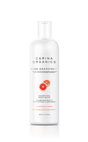 【日常健康生活】Carina Organics 粉紅西柚 洗頭沐浴露 | 海外代購-洗頭及沐浴護理-FIT MART 香港智能健康及運動生活用品專門店:筋膜槍、瑜伽輔助工具、智能健身設備