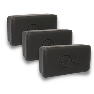 【日常健康生活】Hush Brands 3Pack Decode Personal Care For Men 柑橘 Vetiver 竹纖維 Charcoal 潔膚皂|148g|Original Packaging|LIMITED QUANTITIES! | 海外代購-潔膚皂-FIT MART 香港智能健康及運動生活用品專門店:筋膜槍、瑜伽輔助工具、智能健身設備