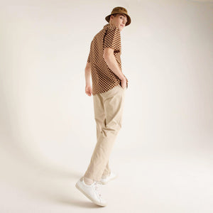 Tilley 短袖 Brown Geo Print|戶外運動及日常生活 | 海外代購-戶外服飾-FIT MART 香港智能健康及運動生活用品專門店:筋膜槍、瑜伽輔助工具、智能健身設備