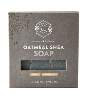 Crate 61 Organics 燕麥 Shea 手工皂|日常生活及個人護理 | 海外代購-手工皂-FIT MART 香港智能健康及運動生活用品專門店:筋膜槍、瑜伽輔助工具、智能健身設備