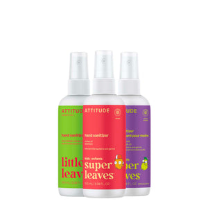 【健康生活精選】ATTITUDE Kids 酒精搓手液 3|Pack | 海外代購-母嬰護理-FIT MART 香港智能健康及運動生活用品專門店:筋膜槍、瑜伽輔助工具、智能健身設備