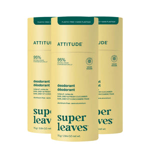 【健康生活精選】ATTITUDE 體香膏 3|Pack | 海外代購-身體護理-FIT MART 香港智能健康及運動生活用品專門店:筋膜槍、瑜伽輔助工具、智能健身設備