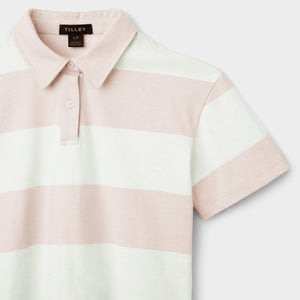 Tilley Stripe Marine Cropped Polo 恤|戶外運動及日常生活 | 海外代購-戶外服飾-FIT MART 香港智能健康及運動生活用品專門店:筋膜槍、瑜伽輔助工具、智能健身設備
