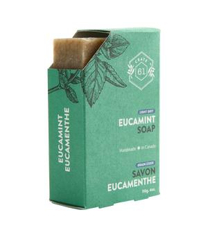 Crate 61 Organics Eucamint 手工皂|日常生活及個人護理 | 海外代購-手工皂-FIT MART 香港智能健康及運動生活用品專門店:筋膜槍、瑜伽輔助工具、智能健身設備