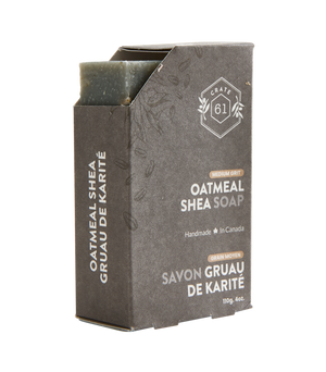 Crate 61 Organics 燕麥 Shea 手工皂|日常生活及個人護理 | 海外代購-手工皂-FIT MART 香港智能健康及運動生活用品專門店:筋膜槍、瑜伽輔助工具、智能健身設備