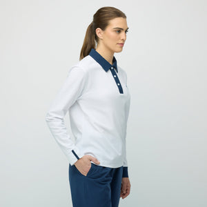 Tilley Preppy Pique 長袖 Stripe Placket Polo 恤|戶外運動及日常生活 | 海外代購-戶外服飾-FIT MART 香港智能健康及運動生活用品專門店:筋膜槍、瑜伽輔助工具、智能健身設備