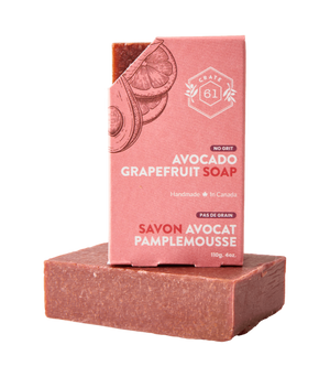 Crate 61 Organics Avocado Grapefruit 手工皂|日常生活及個人護理 | 海外代購-手工皂-FIT MART 香港智能健康及運動生活用品專門店:筋膜槍、瑜伽輔助工具、智能健身設備