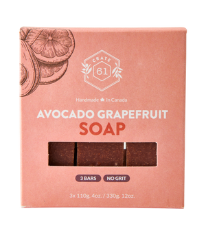 Crate 61 Organics Avocado Grapefruit 手工皂|日常生活及個人護理 | 海外代購-手工皂-FIT MART 香港智能健康及運動生活用品專門店:筋膜槍、瑜伽輔助工具、智能健身設備