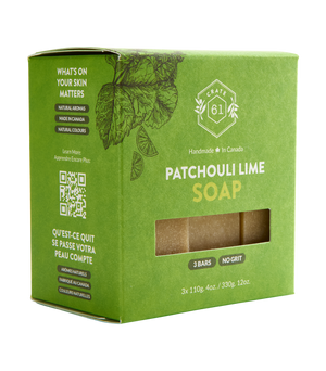 Crate 61 Organics Patchouli Lime 手工皂|日常生活及個人護理 | 海外代購-手工皂-FIT MART 香港智能健康及運動生活用品專門店:筋膜槍、瑜伽輔助工具、智能健身設備