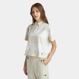 Tilley Stripe Marine Cropped Polo 恤|戶外運動及日常生活 | 海外代購-戶外服飾-FIT MART 香港智能健康及運動生活用品專門店:筋膜槍、瑜伽輔助工具、智能健身設備
