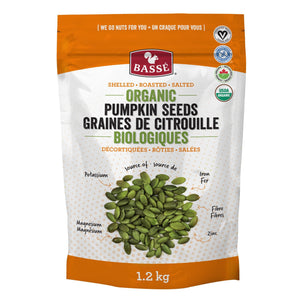 Bassé 有機南瓜籽 高纖植物蛋白 (1.2kg) 產品圖片 1-Fitmart 加拿大直送健康選品