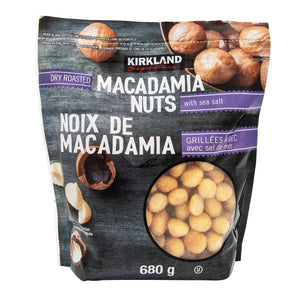 Kirkland Signature 夏威夷果仁 Macadamia Nuts (680g) 產品圖片 1-Fitmart 加拿大直送健康選品