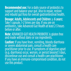 Genuine Health Advanced Gut Health 500億益生菌純素膠囊 (60粒) | 海外代購-Medicines-FIT MART 香港智能健康及運動生活用品專門店:筋膜槍、瑜伽輔助工具、智能健身設備