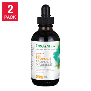 Organika 天然蜂膠液 (無酒精配方) 200ml (100ml x 2樽) | 海外代購-Supplements-FIT MART 香港智能健康及運動生活用品專門店:筋膜槍、瑜伽輔助工具、智能健身設備
