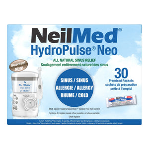 NeilMed HydroPulse Neo 電動洗鼻器 + 30包鹽水包 | 海外代購-Medicines-FIT MART 香港智能健康及運動生活用品專門店:筋膜槍、瑜伽輔助工具、智能健身設備