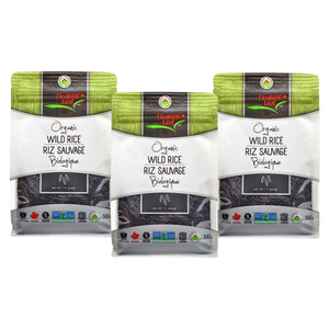 Floating Leaf 有機加拿大野米 無麩質 (300g x 3包) 產品圖片 1-Fitmart 加拿大直送健康選品