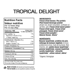 Happy Yak Smooth-ease 純素凍乾水果蔬菜 Smoothie 粉 4款口味 (500g x 4包) 產品圖片 5-Fitmart 加拿大直送健康選品