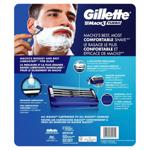 Gillette Mach3剃鬚刀連刀片套裝 (17Cartridges)|Fitmart 加拿大直送-個人護理-FIT MART 香港智能健康及運動生活用品專門店:筋膜槍、瑜伽輔助工具、智能健身設備