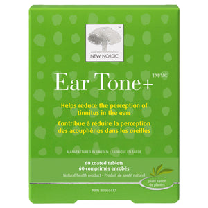 New Nordic Ear Tone+ 耳鳴感知及周邊循環支援配方 (60片 x 3盒) | 海外代購-Supplements-FIT MART 香港智能健康及運動生活用品專門店:筋膜槍、瑜伽輔助工具、智能健身設備