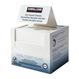 Kirkland Signature 即棄乾潔面巾 (50-count)|Fitmart 加拿大直送-個人護理-FIT MART 香港智能健康及運動生活用品專門店:筋膜槍、瑜伽輔助工具、智能健身設備