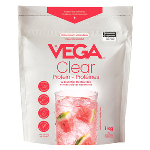 Vega Clear Protein 透明植物蛋白粉 西瓜味 (1kg) 產品圖片 1-Fitmart 加拿大直送健康選品