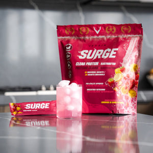 VEGAIN SURGE 透明蛋白電解質沖劑 夏日莓果檸檬味 (15g x 20包) 產品圖片 4-Fitmart 加拿大直送健康選品