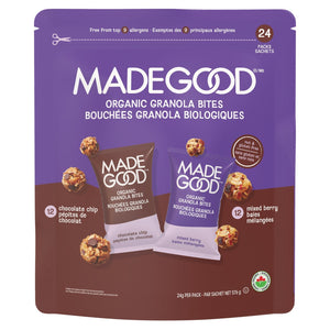 MadeGood 有機 Granola Minis 燕麥脆脆小包 無堅果 (24g x 24包) 產品圖片 1-Fitmart 加拿大直送健康選品