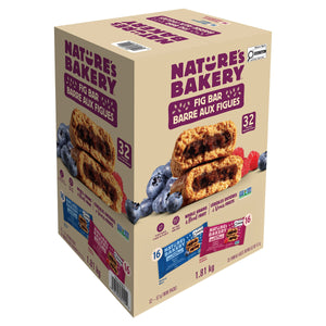 Nature's Bakery 全麥無花果棒雜錦 (57g)|Fitmart 加拿大直送-Food-FIT MART 香港智能健康及運動生活用品專門店:筋膜槍、瑜伽輔助工具、智能健身設備