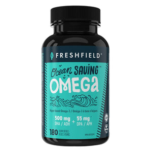 Freshfield 純素「救海」藻油 Omega-3 (高濃度 DHA) 180粒 | 海外代購-Supplements-FIT MART 香港智能健康及運動生活用品專門店:筋膜槍、瑜伽輔助工具、智能健身設備