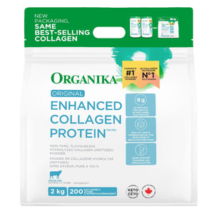Organika 水解膠原蛋白粉 (2kg)|Fitmart 加拿大直送-Supplements-FIT MART 香港智能健康及運動生活用品專門店:筋膜槍、瑜伽輔助工具、智能健身設備