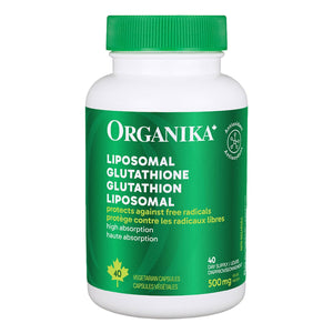 Organika 脂質體穀胱甘肽 500mg 素食膠囊 (40粒)-Supplements-FIT MART 香港智能健康及運動生活用品專門店:筋膜槍、瑜伽輔助工具、智能健身設備