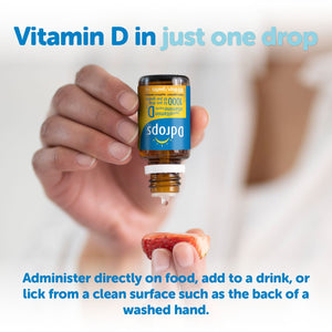 Ddrops 成人維他命D3 1000IU 液體滴劑 (約180滴)-Supplements-FIT MART 香港智能健康及運動生活用品專門店:筋膜槍、瑜伽輔助工具、智能健身設備