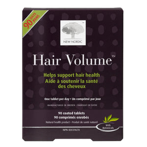 New Nordic 瑞典皇牌 Hair Volume™ 蘋果生髮片 (90粒) | 海外代購-Supplements-FIT MART 香港智能健康及運動生活用品專門店:筋膜槍、瑜伽輔助工具、智能健身設備