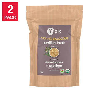 Yupik 有機洋車前子殼粉 (1kg)|Fitmart 加拿大直送-Food-FIT MART 香港智能健康及運動生活用品專門店:筋膜槍、瑜伽輔助工具、智能健身設備