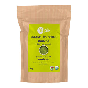 Yupik 有機抹茶綠茶粉 (1kg)|Fitmart 加拿大直送-Food-FIT MART 香港智能健康及運動生活用品專門店:筋膜槍、瑜伽輔助工具、智能健身設備