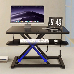 Baipu 專業人體工學站立式辦公電腦升降桌-辦公電腦升降桌-FIT MART 香港智能健康及運動生活用品專門店:筋膜槍、瑜伽輔助工具、智能健身設備