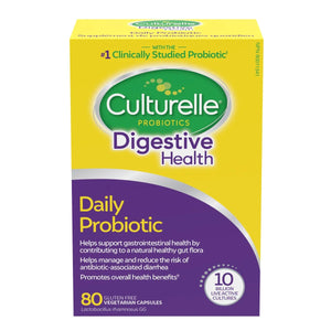 Culturelle 成人每日益生菌 100億菌株 (80粒 植物膠囊) | 海外代購-Supplements-FIT MART 香港智能健康及運動生活用品專門店:筋膜槍、瑜伽輔助工具、智能健身設備